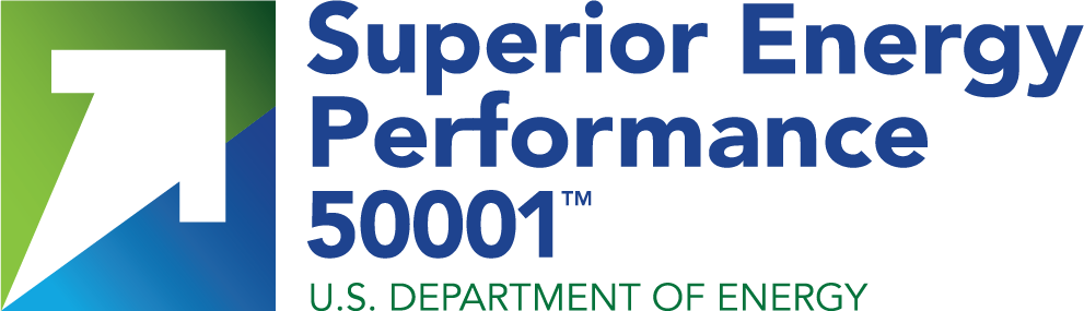 Superior Energy Performane 50001 U.S. Department of Energy logo